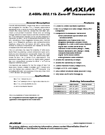 浏览型号MAX2820EGM-TD的Datasheet PDF文件第1页
