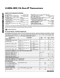 浏览型号MAX2820EGM-TD的Datasheet PDF文件第2页