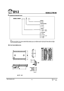 浏览型号BS62LV4006EIP70的Datasheet PDF文件第8页