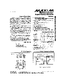 浏览型号MAX690EJA的Datasheet PDF文件第1页