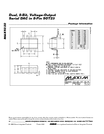浏览型号MAX5222EKA-T的Datasheet PDF文件第12页