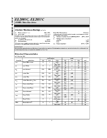 浏览型号EL2003CM的Datasheet PDF文件第2页