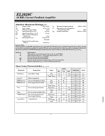 浏览型号EL2020CM的Datasheet PDF文件第2页