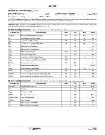 浏览型号EL2142CSZ的Datasheet PDF文件第2页