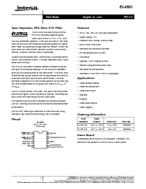 浏览型号EL4581CS的Datasheet PDF文件第1页