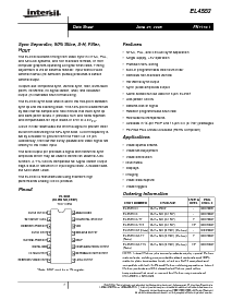 浏览型号EL4583CN的Datasheet PDF文件第1页