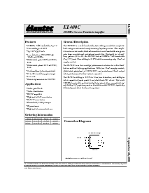 浏览型号EL400CN的Datasheet PDF文件第1页