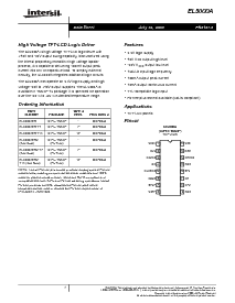浏览型号EL5000AER的Datasheet PDF文件第1页