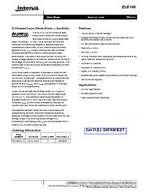 浏览型号EL6146的Datasheet PDF文件第1页