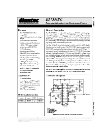 浏览型号EL7556BCM的Datasheet PDF文件第1页