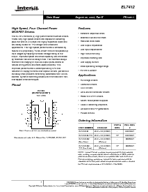 浏览型号EL7412CM的Datasheet PDF文件第1页
