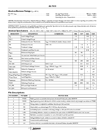 浏览型号EL7515IYZ-T7的Datasheet PDF文件第3页