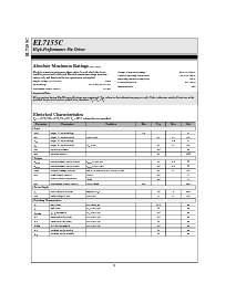 浏览型号EL7155CS的Datasheet PDF文件第2页