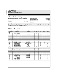 浏览型号EL7156CS-T7的Datasheet PDF文件第2页