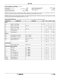 浏览型号EL7457CUZ的Datasheet PDF文件第3页