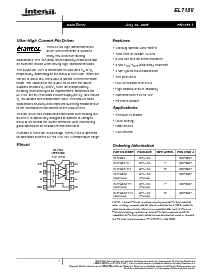 浏览型号EL7158ISZ的Datasheet PDF文件第1页