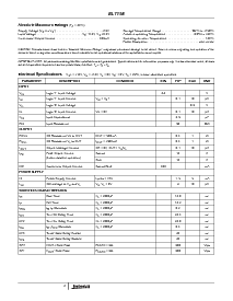 浏览型号EL7158ISZ的Datasheet PDF文件第2页