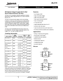 浏览型号EL8176ISZ的Datasheet PDF文件第1页