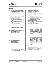 浏览型号EM2420DK的Datasheet PDF文件第7页