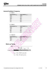 浏览型号EM60000的Datasheet PDF文件第5页