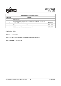 浏览型号EM78P153S的Datasheet PDF文件第2页