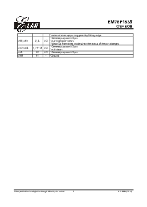 浏览型号EM78P153S的Datasheet PDF文件第7页