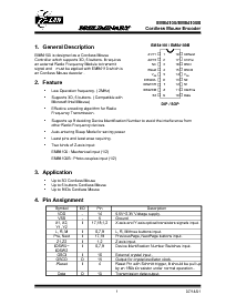 浏览型号EM84100的Datasheet PDF文件第1页