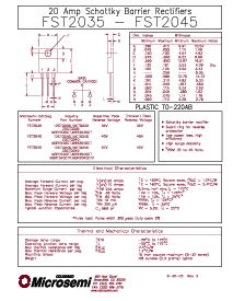 浏览型号20CTQ045的Datasheet PDF文件第1页