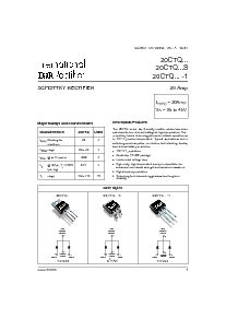浏览型号20CTQ045S的Datasheet PDF文件第1页