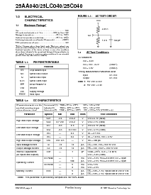 浏览型号24C040-ISN的Datasheet PDF文件第2页