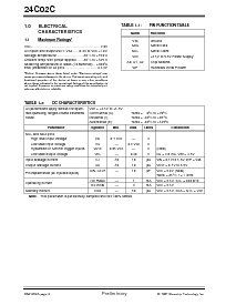 浏览型号24C02C-ISN的Datasheet PDF文件第2页