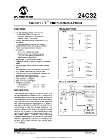 浏览型号24C32的Datasheet PDF文件第1页