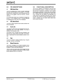 浏览型号24C01C的Datasheet PDF文件第4页
