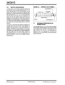 浏览型号24C01C的Datasheet PDF文件第6页