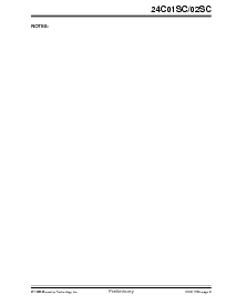 浏览型号24C01SC-WF08的Datasheet PDF文件第9页