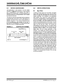 浏览型号24C00-ESN的Datasheet PDF文件第6页