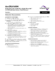 浏览型号29LV160M的Datasheet PDF文件第3页