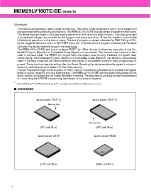 浏览型号29LV160BE的Datasheet PDF文件第2页