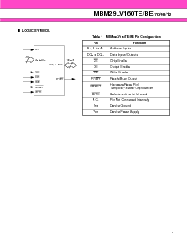 浏览型号29LV160BE的Datasheet PDF文件第7页