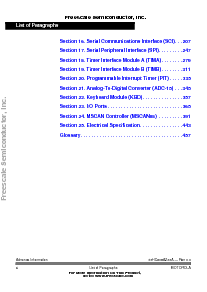 浏览型号MC68HC908AZ32ACFU的Datasheet PDF文件第6页