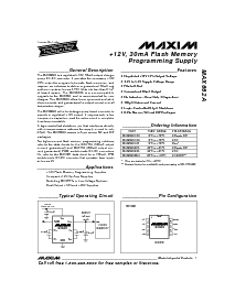 浏览型号MAX662ACSA的Datasheet PDF文件第1页