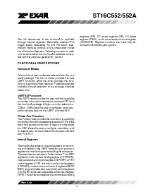 浏览型号ST16C552ACJ68的Datasheet PDF文件第9页