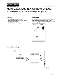 浏览型号MC78L12ACD的Datasheet PDF文件第1页