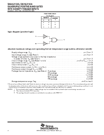 浏览型号SN74LV132ADGVR的Datasheet PDF文件第2页
