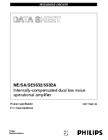 浏览型号NE5532AD8的Datasheet PDF文件第1页
