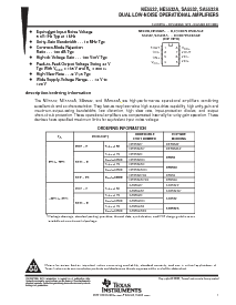 浏览型号NE5532ADR的Datasheet PDF文件第1页