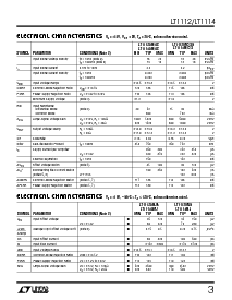 浏览型号LT1112AMJ8的Datasheet PDF文件第3页