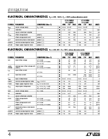 浏览型号LT1112AMJ8的Datasheet PDF文件第4页