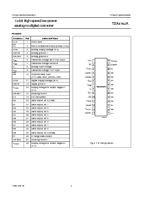 浏览型号TDA8762AM/8的Datasheet PDF文件第4页