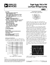 浏览型号AD822AN-3V的Datasheet PDF文件第1页